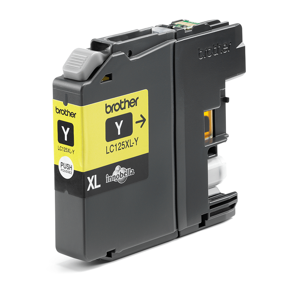 Genuine Brother LC125XLY Ink Cartridge – Yellow 2